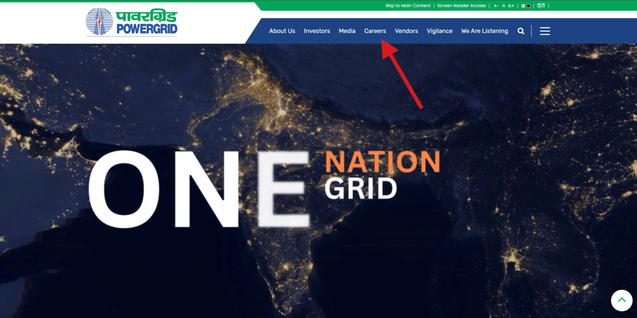 PGCIL Apprentice Recruitment 2025: पावर ग्रिड में 900 से ज्यादा अप्रेंटिस पदों पर भर्ती, आवेदन की आखिरी तारीख बढ़ी! जानिए पूरी जानकारी 2 https://www.powergrid.in/ official website homepage