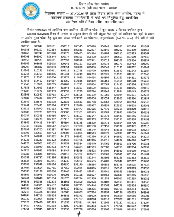 BPSC ASO Result 2025 OUT: बीपीएससी एएसओ प्रीलिम्स रिजल्ट जारी, यहां देखें पूरी जानकारी 2 image 15