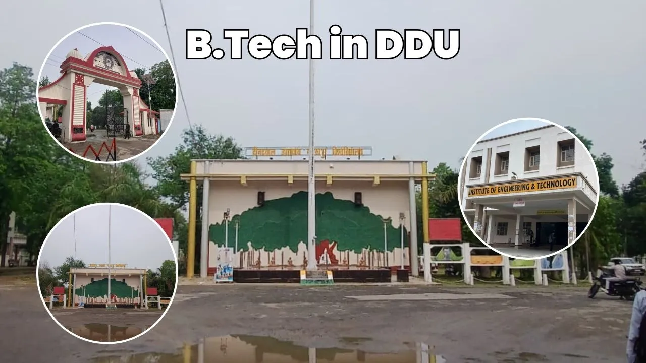 BTech in DDU – Complete Guide 2025: Courses, Admission, Fees & Career 1 BTech in DDU campus with modern labs and classrooms at DDUGU IET, Gorakhpur