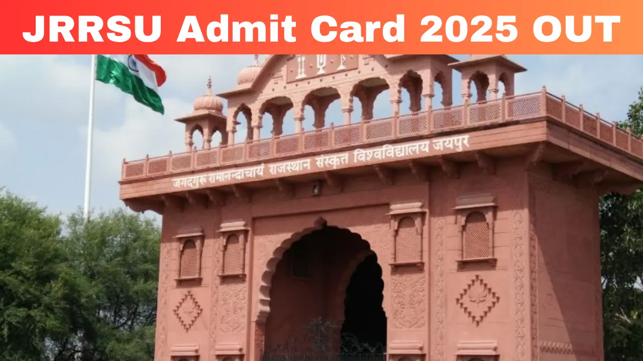 JRRSU Admit Card 2025 Out – अभी डाउनलोड करें Shiksha Shastri 1st और 2nd Year Exam Hall Ticket PDF 1 JRRSU Admit Card 2025 OUT