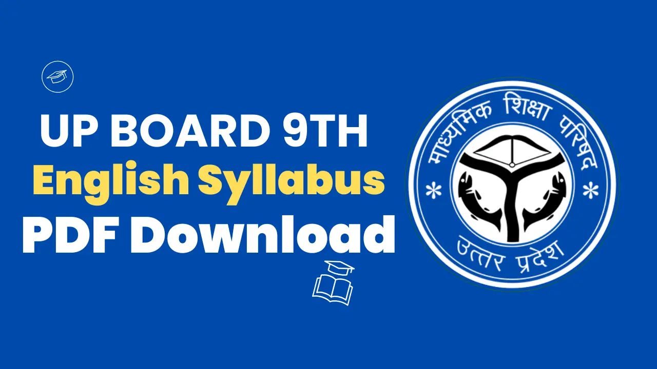 UP Board Class 9 English Syllabus 2025 Download PDF 1 up board class 9th english syllabus