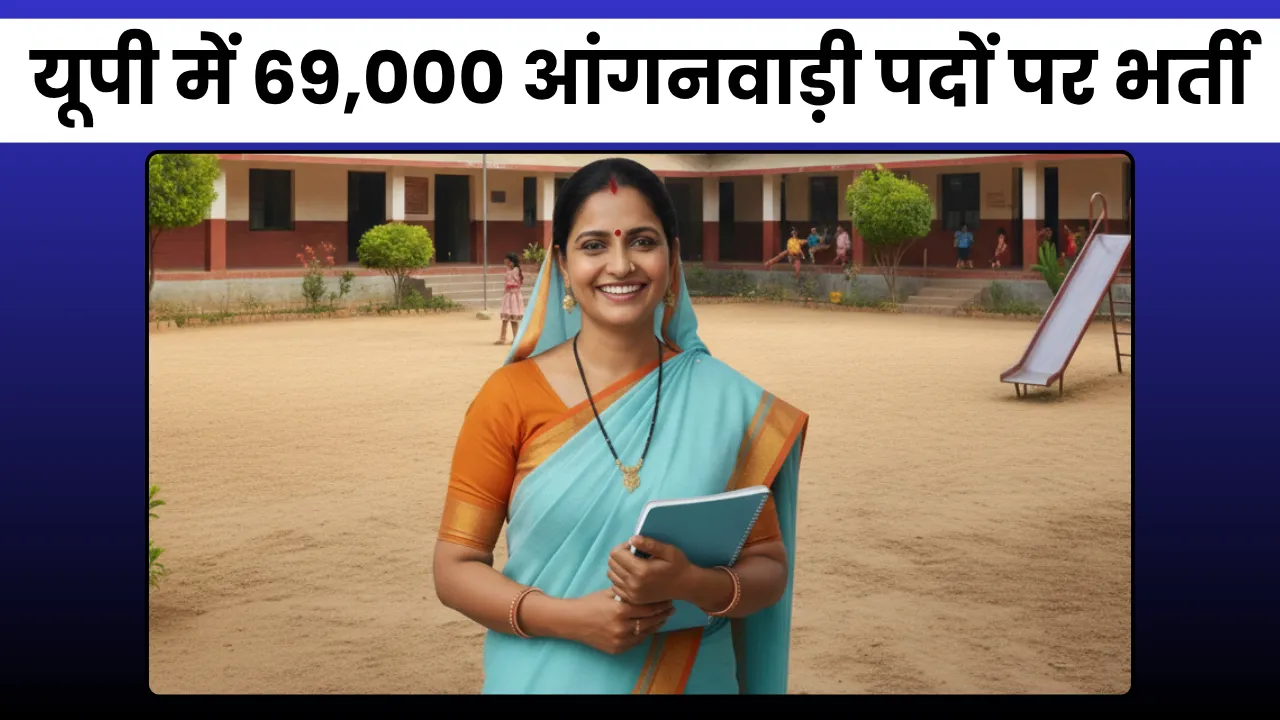 UP Anganwadi Bharti 2025: यूपी में 69,000 आंगनवाड़ी पदों पर भर्ती, जानें योग्यता 1 UP Anganwadi Recruitment 2025 – यूपी में 69,000 आंगनवाड़ी पदों पर भर्ती, योग्यता और आवेदन प्रक्रिया देखें