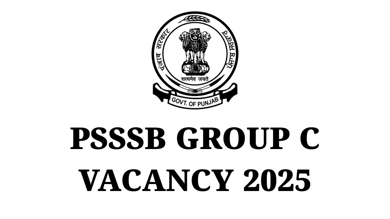PSSSB Group C Vacancy 2025: 159 पदों पर भर्ती, 5 दिसंबर से sssb.punjab.gov.in पर शुरू होंगे ऑनलाइन आवेदन 1 PSSSB Group C Vacancy 2025