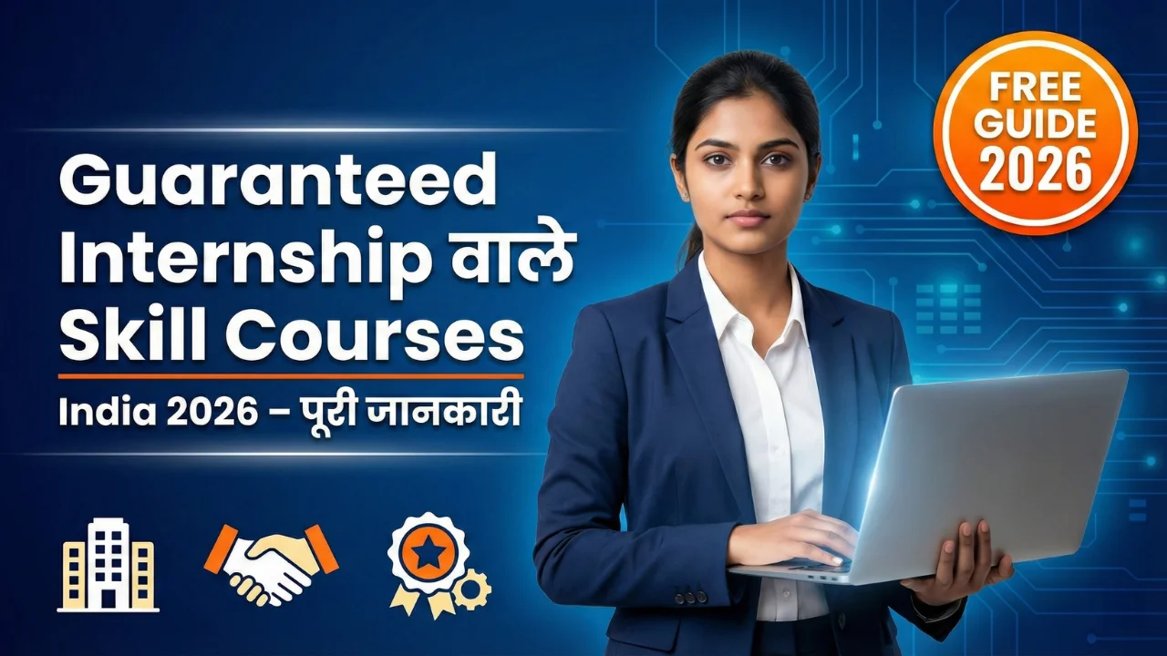 Skill-Based Courses with Guaranteed Internship in India 2026