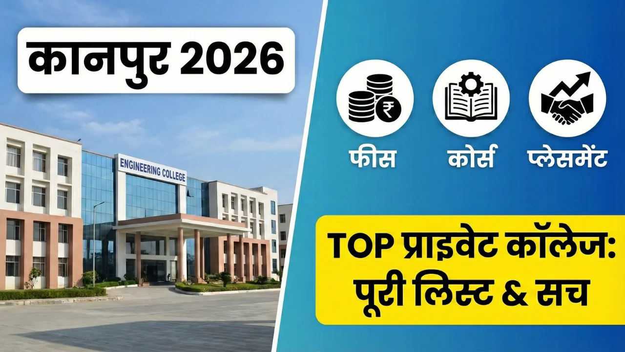 टॉप प्राइवेट इंजीनियरिंग कॉलेज कानपुर 2026: फीस, कोर्सेज और प्लेसमेंट